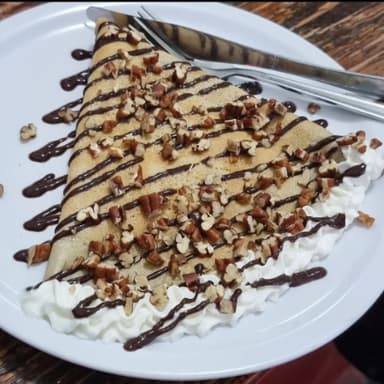 Crepa de Philadelphia, NUTELLA y Nuez