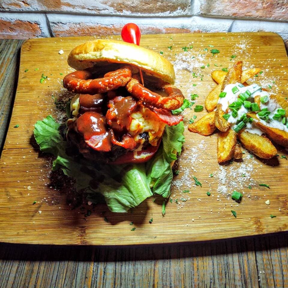Hamburguesa Bbq