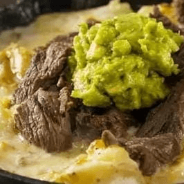 Papa Preparada de Arrachera
