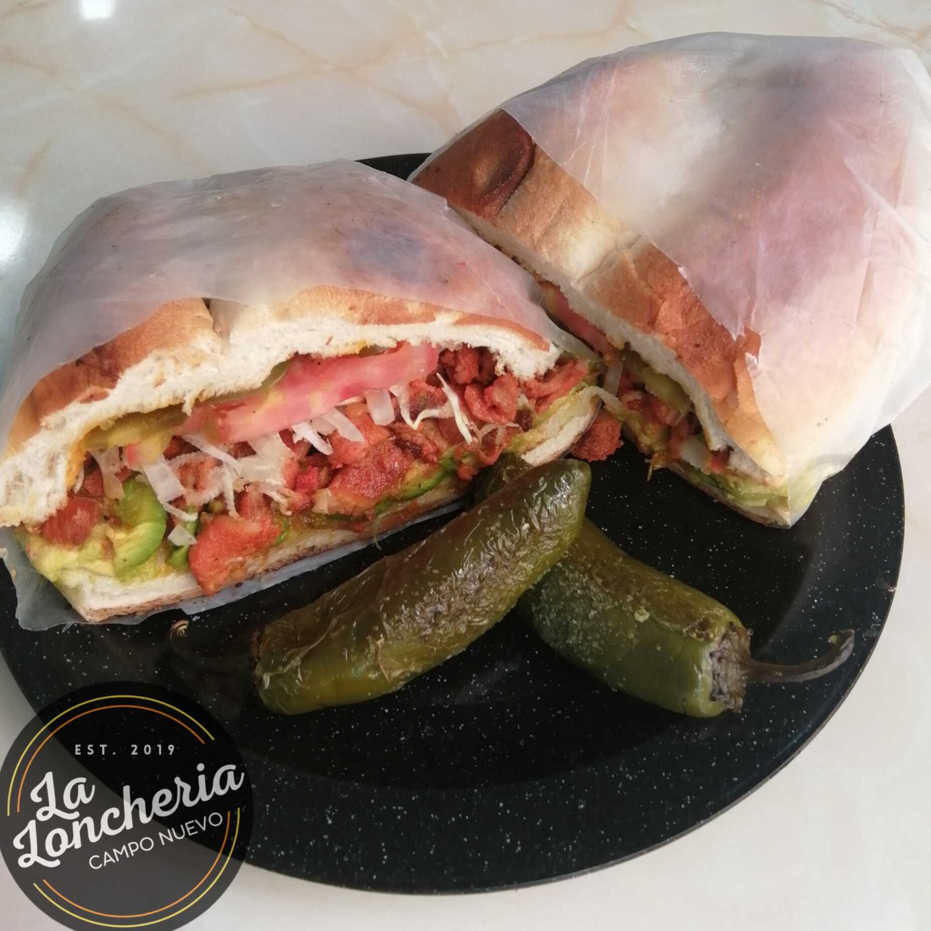 Lonche de Adobada Mixto