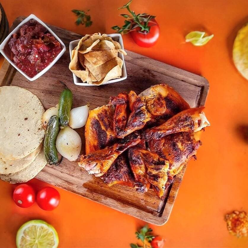 Medio Pollo Asado