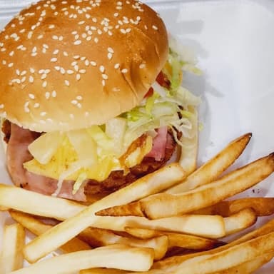 Hamburguesa Hawaiana