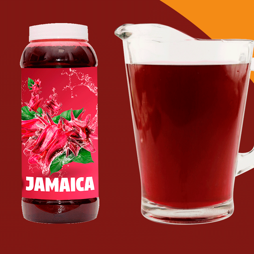 Agua de Sabor Jamaica 1 Litro
