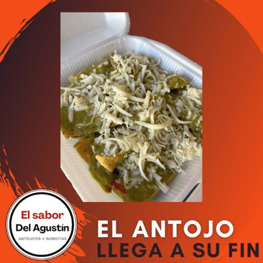 ORDEN CHILAQUILES VERDES