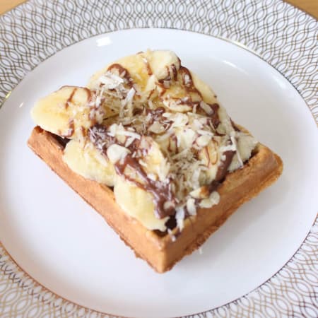Banana Waffle