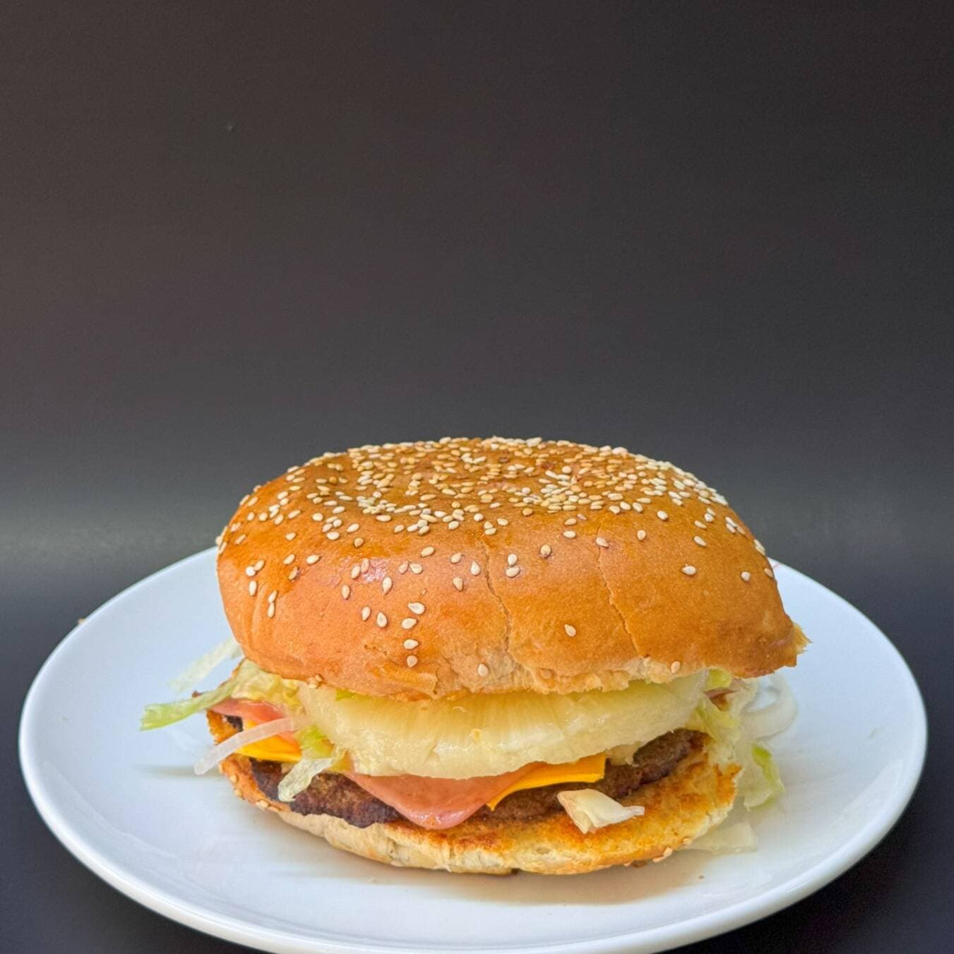 Hamburguesa Hawaiana