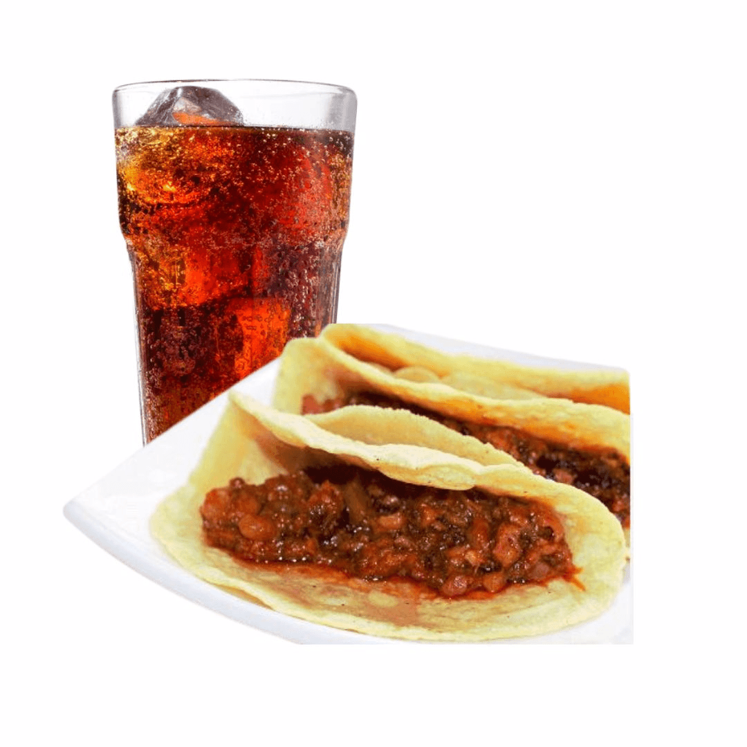 Combo 1 Taco Adobada + 1Chorizo + 1Chicharron + R