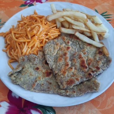 MILANESA DE RES EMPANIZADA