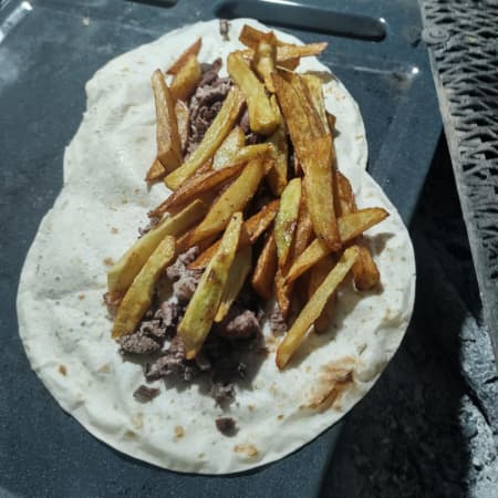 TORTILLON DE CARNE ASADA