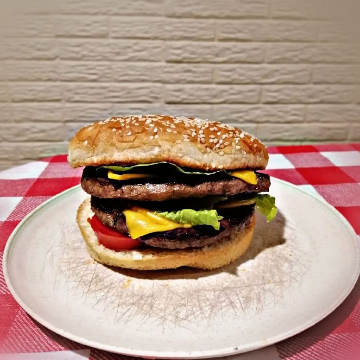 Hamburguesa Doble