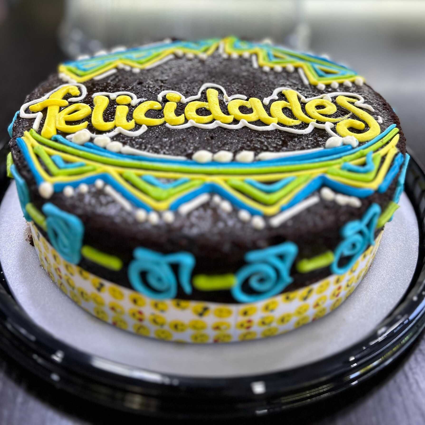 Torta Negra Envinada de 3/4