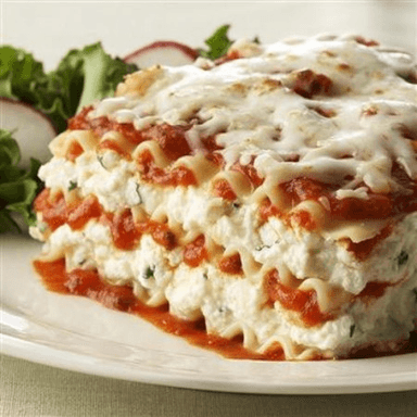 Lasagna 3 Queso