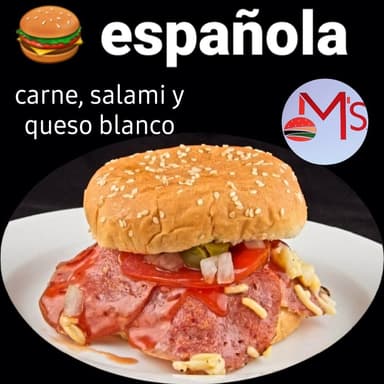 Hamburguesa Española