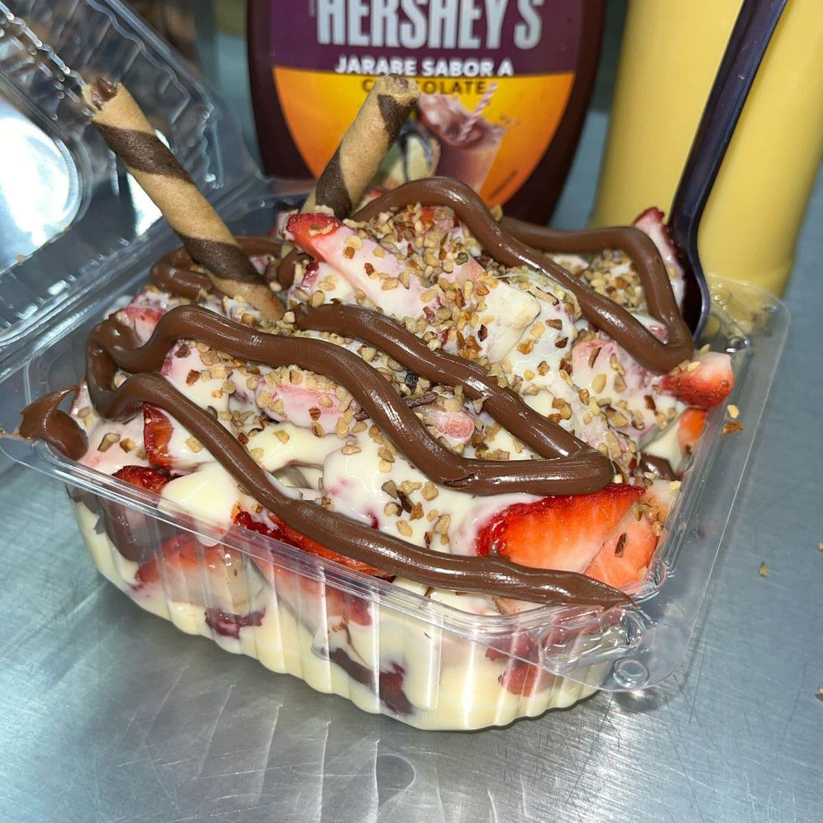 Fresas con Crema
