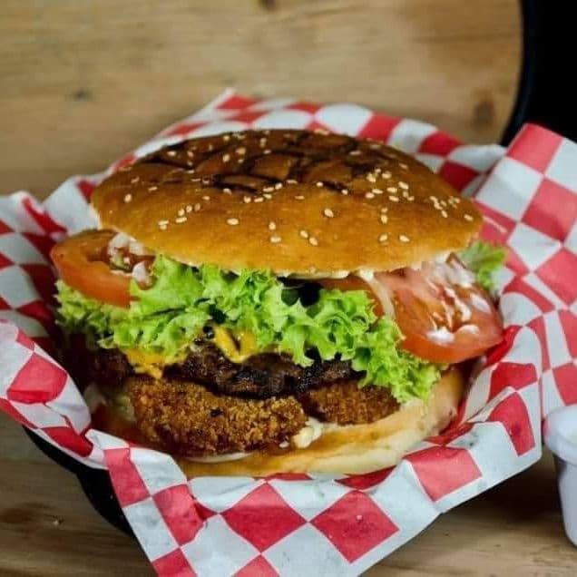 Hamburguesa Mar y Tierra 1/4