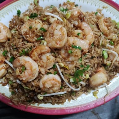 Arroz Frito con Camarones虾饭