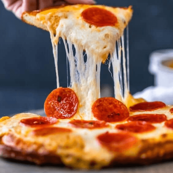 Pizza mediana 12¨ 1 Ing. Poperyes San Lorenzo)