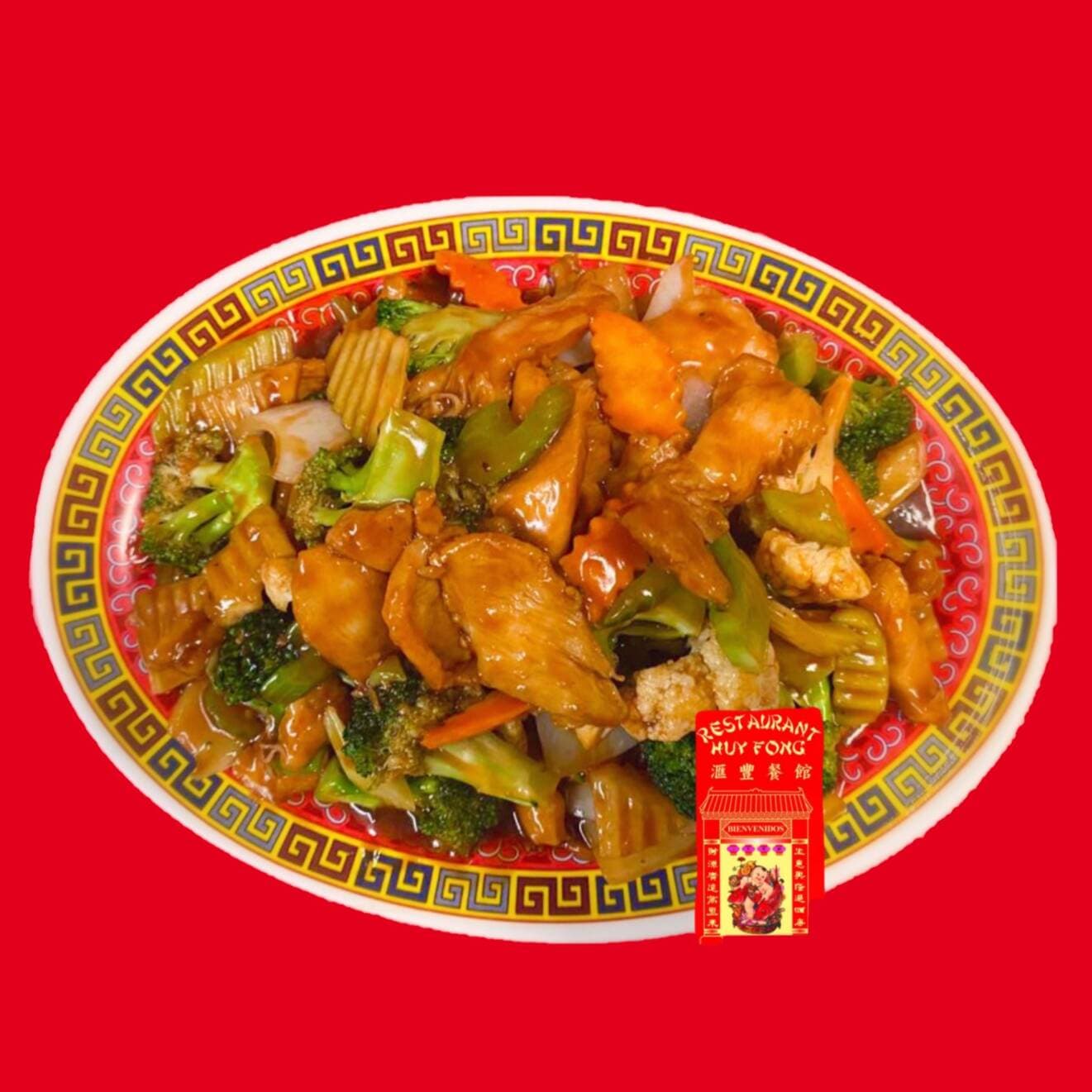 Chow Mein con Pollo