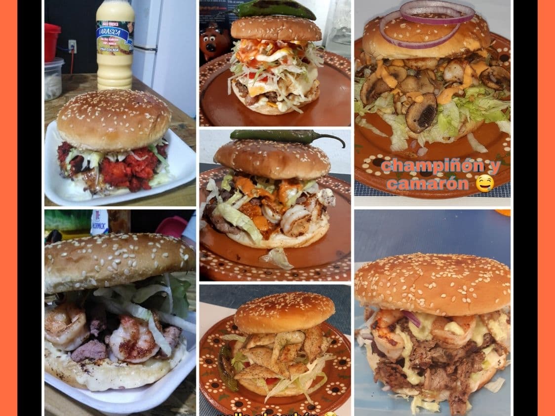 Hamburguesa de Arrachera
