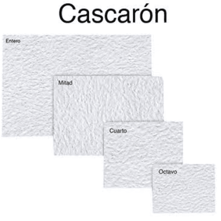 Papel Cascaron 1/8