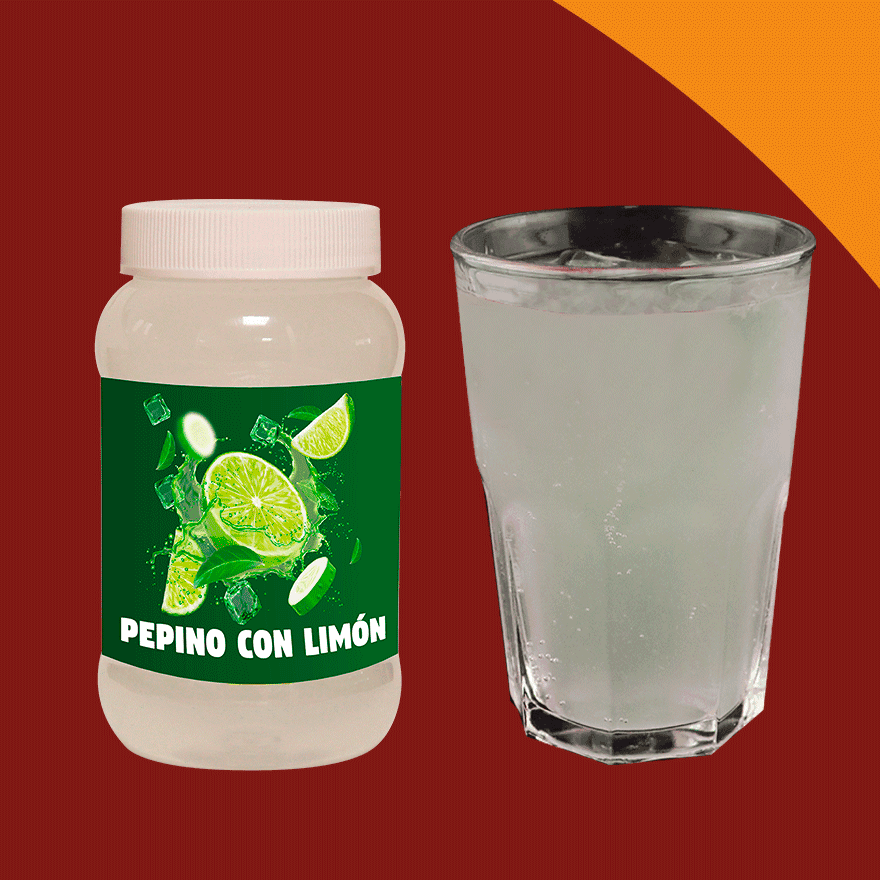Agua De Pepino Limón 500 Ml
