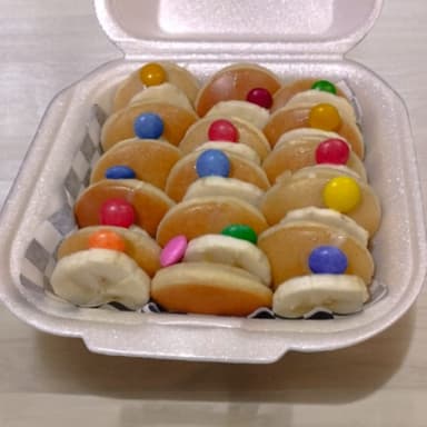 15 Mini Hot Cakes & Frappe (Sabor a Elegir)