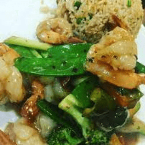 Menú Langostino con Verduras
