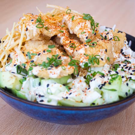 Poke Bowl Chicken Crispy