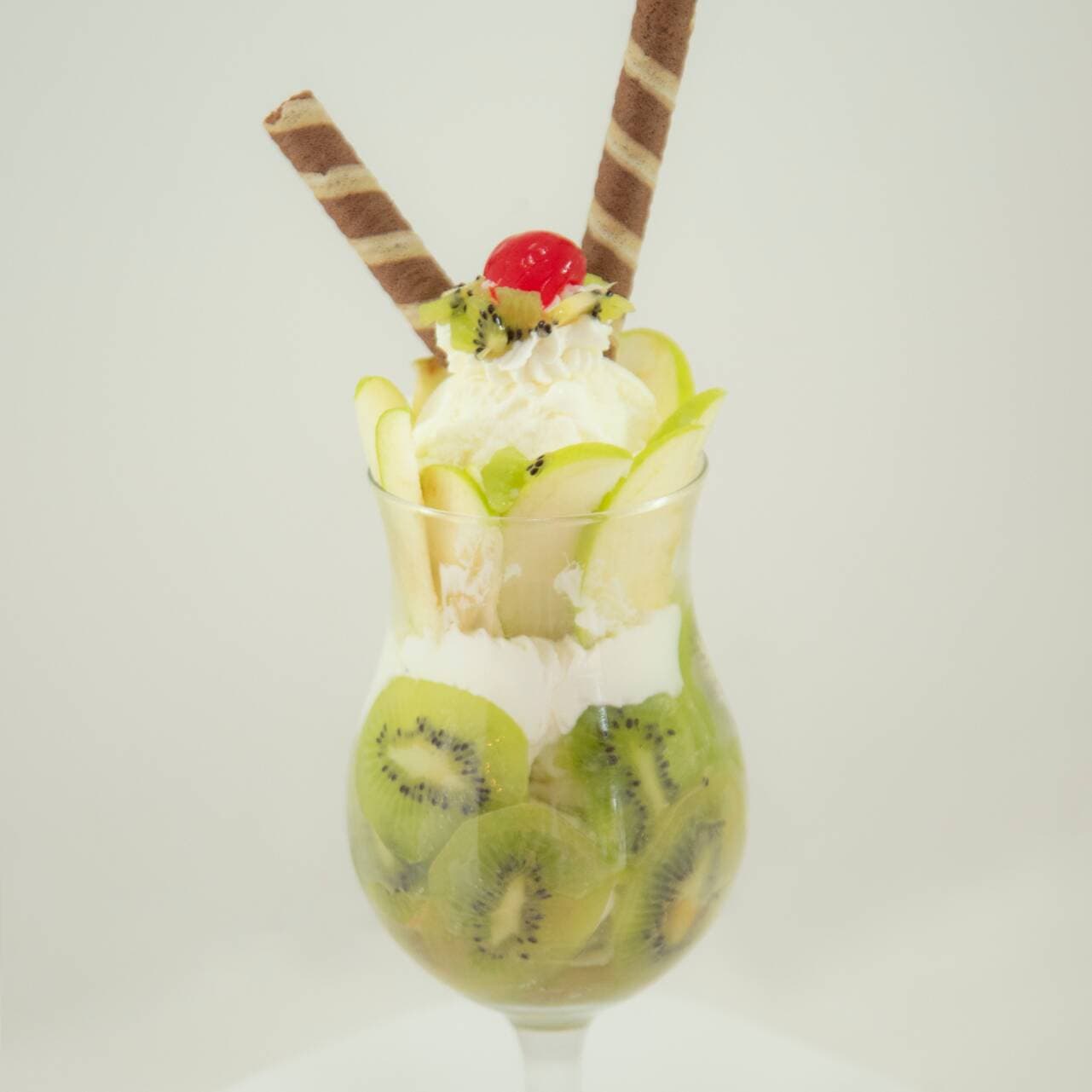 Copa de Helado Verde Tentación