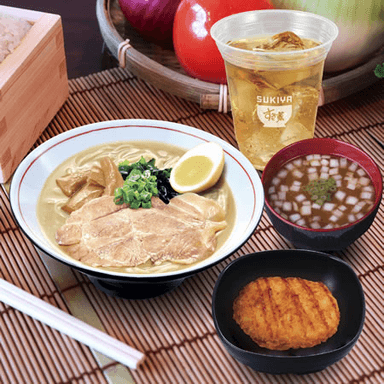Tonkotsu Ramen Combo Croqueta 2pz