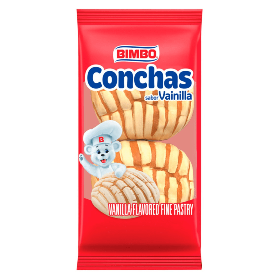 BIMBO CONCHAS SABOR VAINILLA