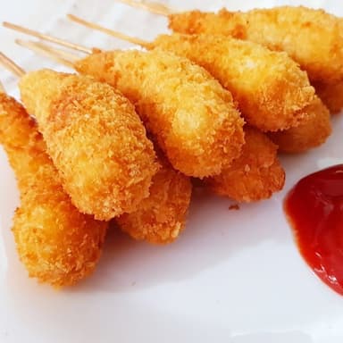 Orden de Brochetas de Camarón 5 Uds