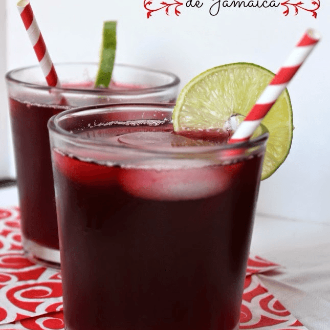 GDE Agua Fresca de JAMAICA (de Casa)