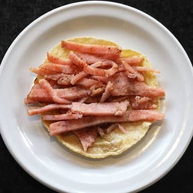 Taco de Chuleta Ahumada