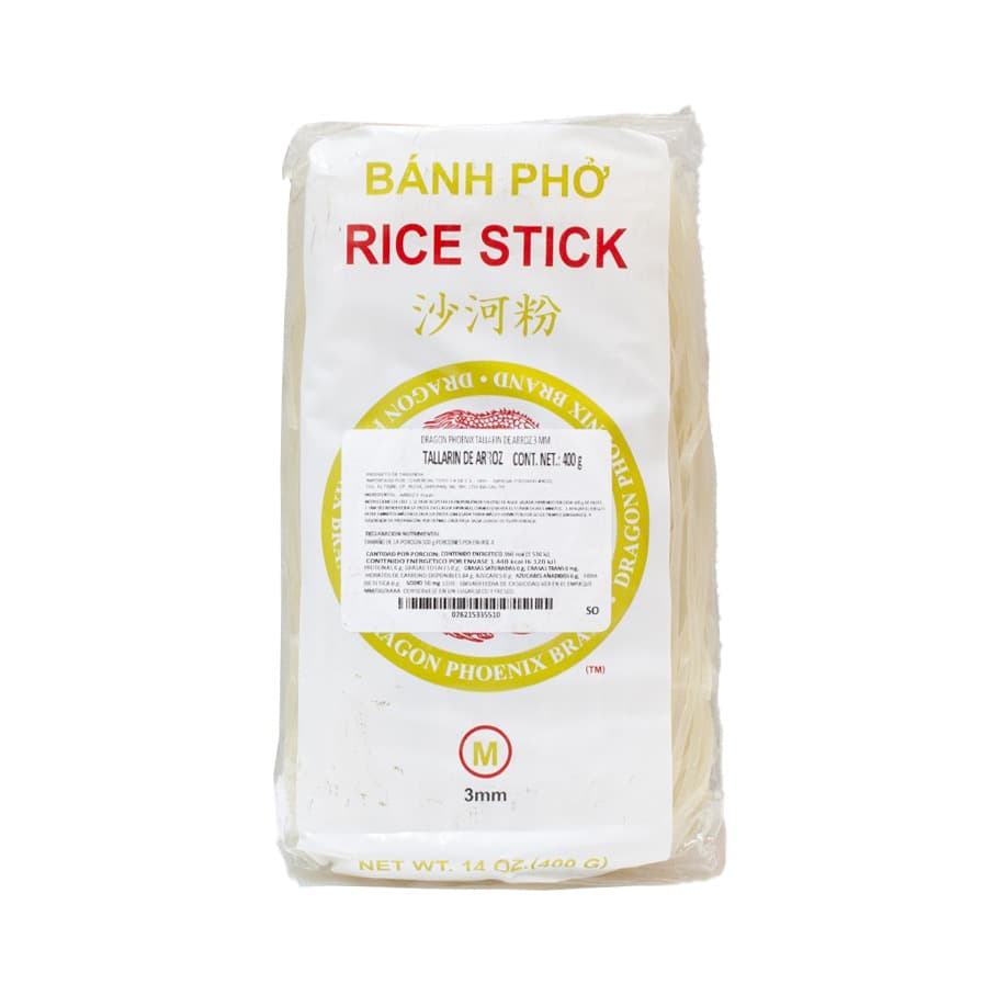 Tallarín Arroz 3 mm Dragon 400 g - SE-SFP601-6860