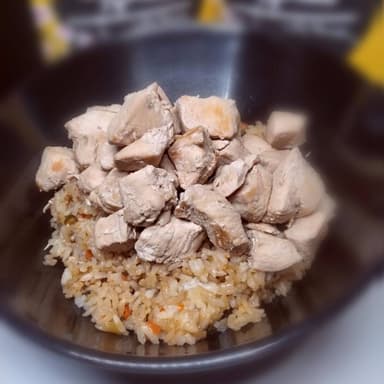Yakimeshi Sencillo de Pollo