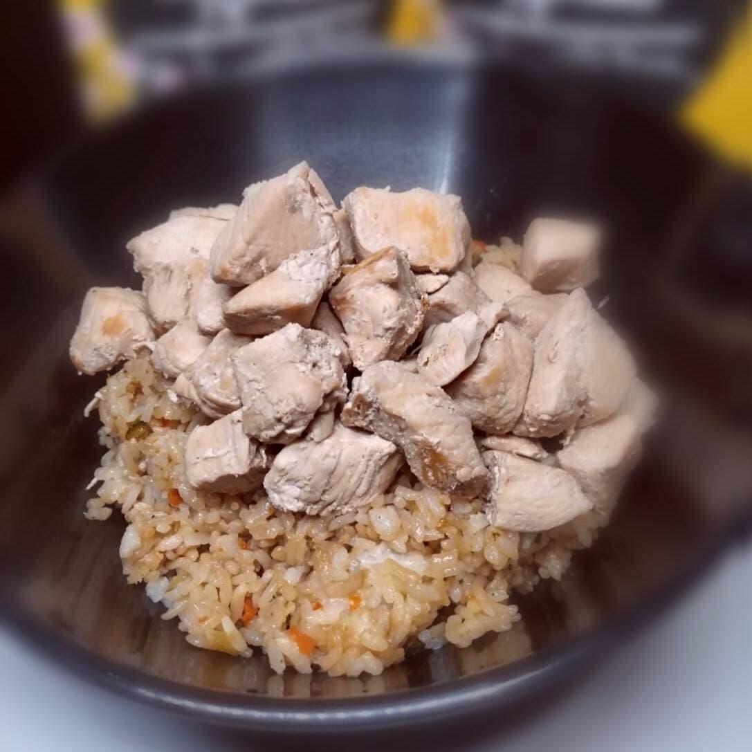 Yakimeshi Sencillo de Pollo