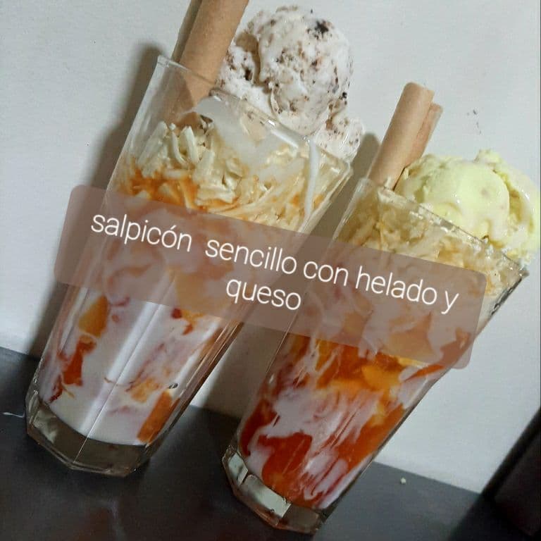 (COMBO 3)-Salpicón Sencillo +1 Vaso de Helado