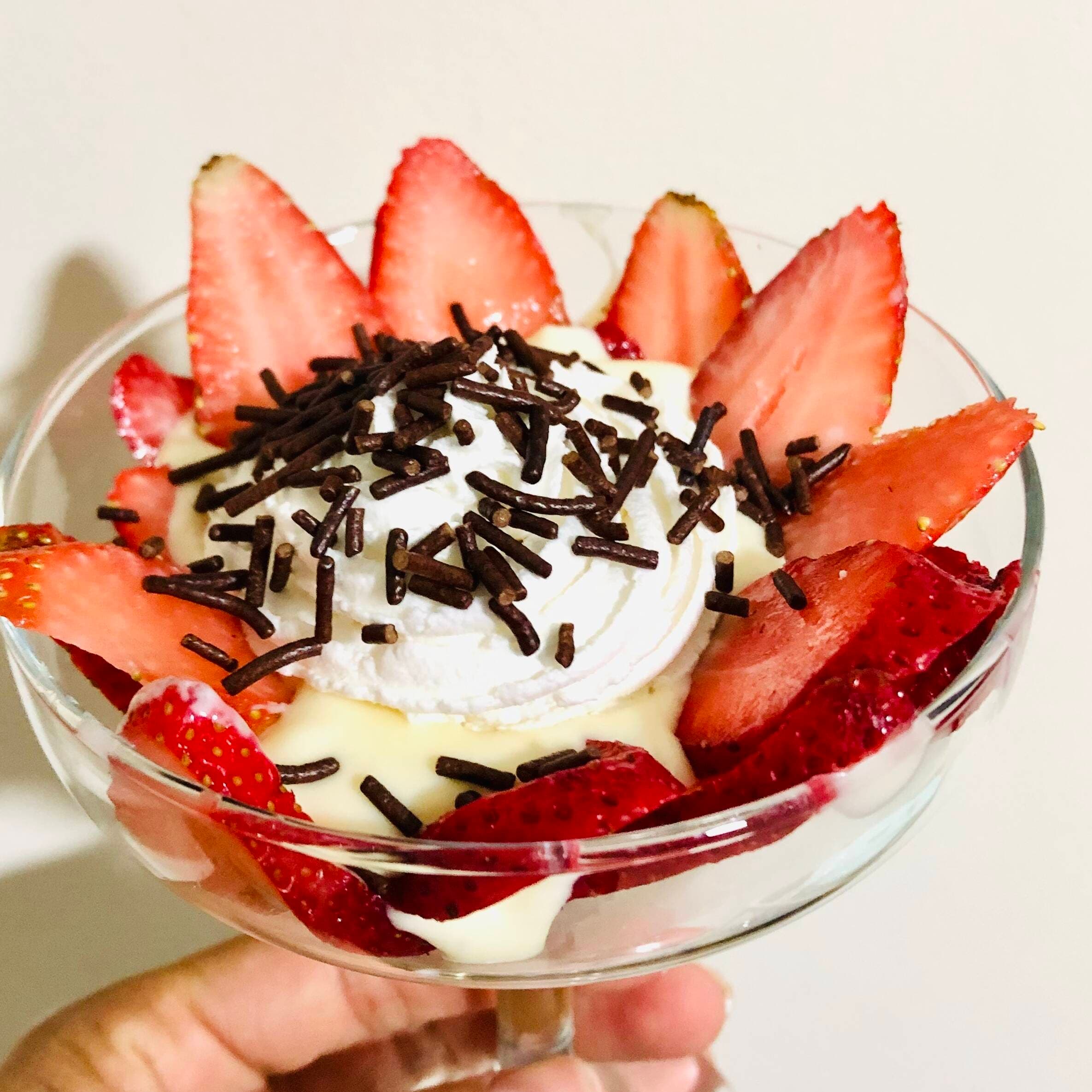 Fresas con Crema