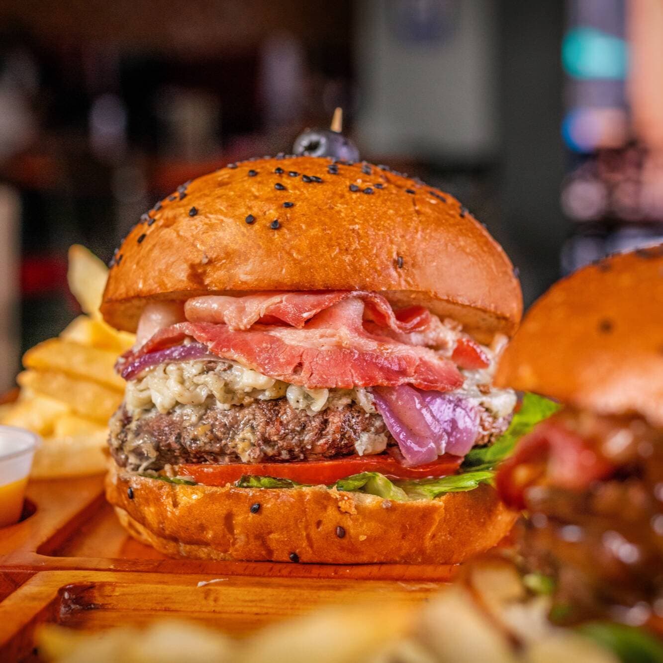 Mac & Chesse Burger