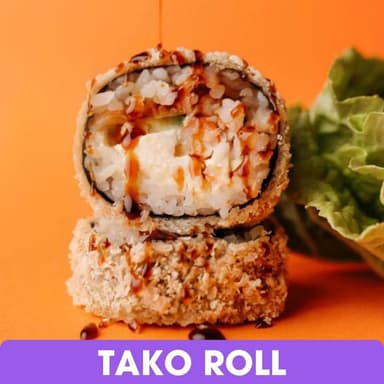 Tako Roll 🥕🍞