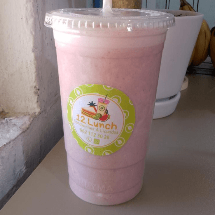 Licuado de Fresa