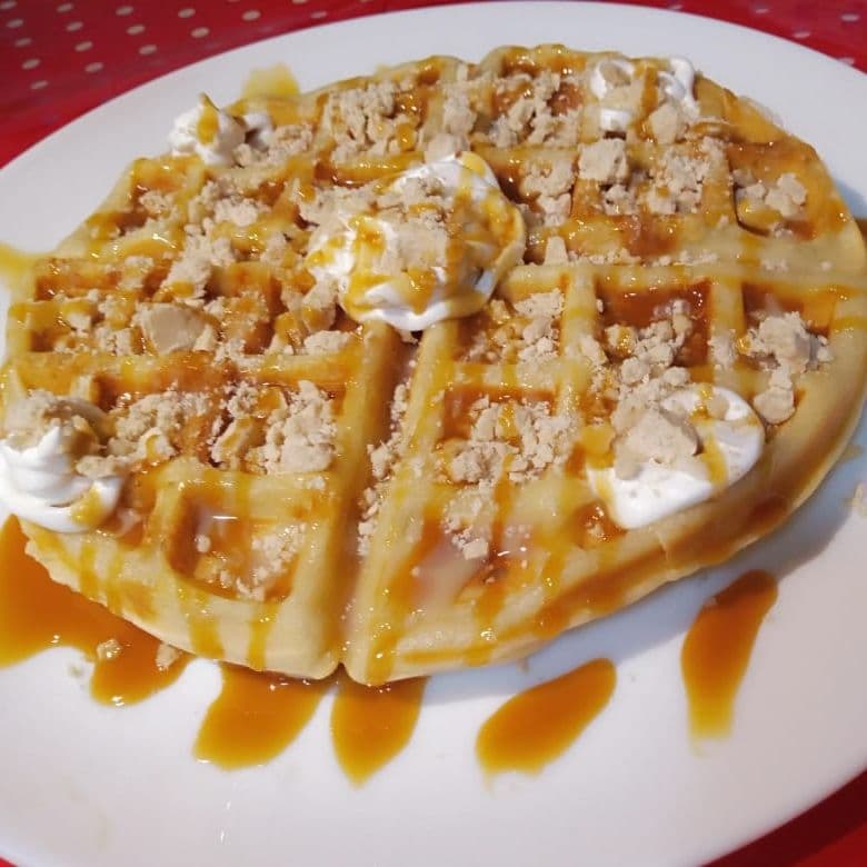 Waffle de Mazapán