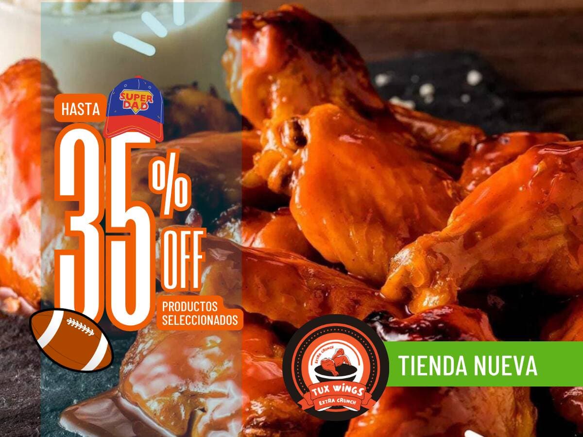 Tux Wings (Alitas & Boneles Extra Cruch)