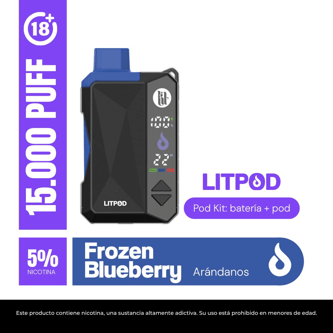 Litpod FROZEN BLUEBERRY 5%