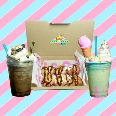 Combo-6 Oreos fritas y 2 Frappe para compartir