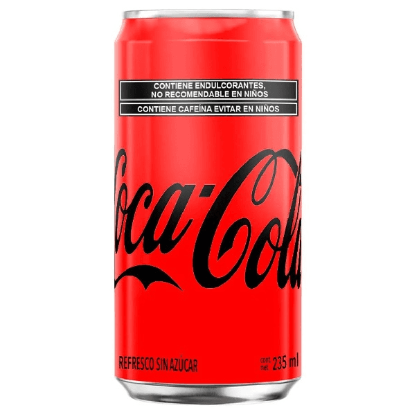 Coca Cola Sin Azucar 250ml