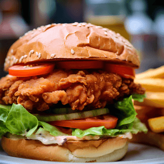 hamburguesa de pescado + coca-cola gratis
