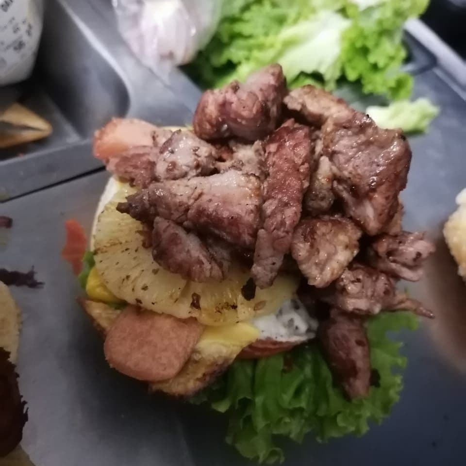 Hamburguesa de Arrachera Clásica