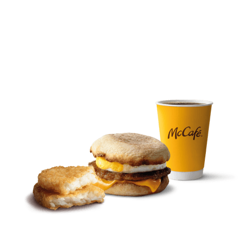 McCombo Egg McMuffin Salchicha